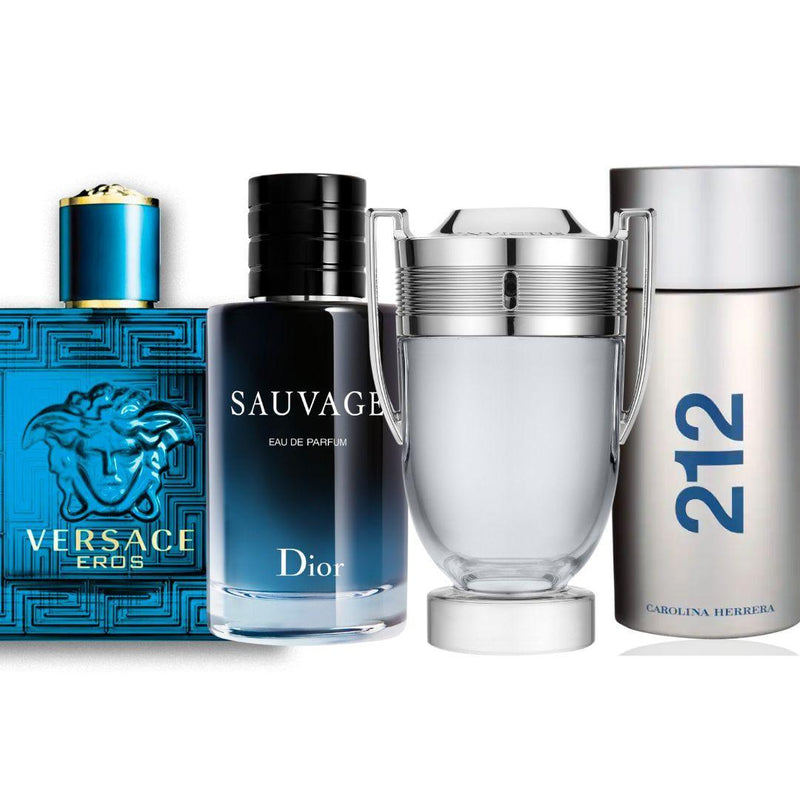 PROMOCÍON KIT PERFUMES EROS+SAUVAGE+INVICTUS+212MEN1.1