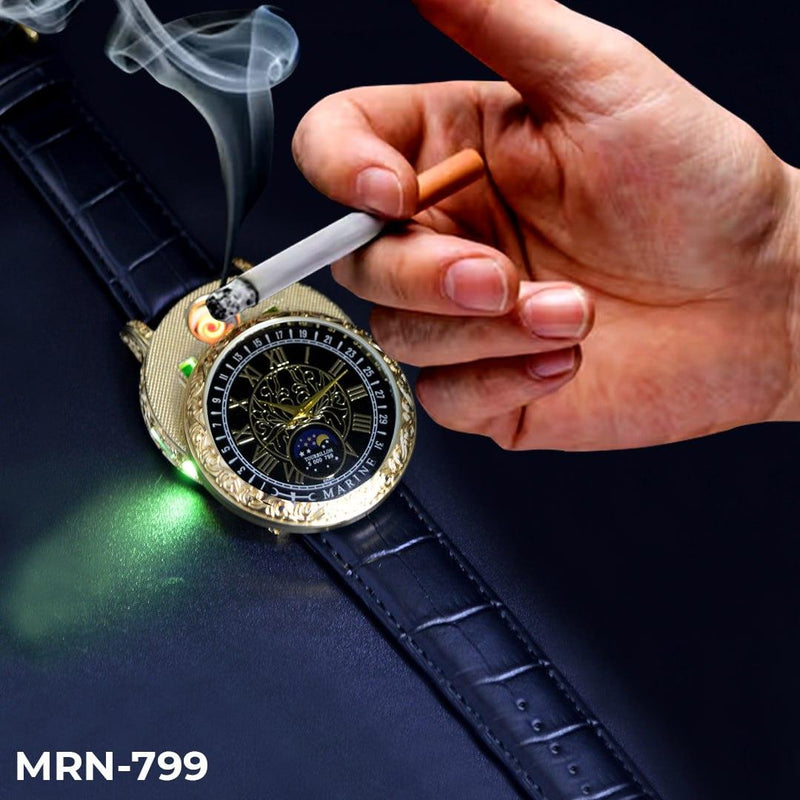 RELOJ MARINE CUERO MRN-799