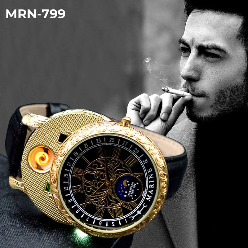 RELOJ MARINE CUERO MRN-799